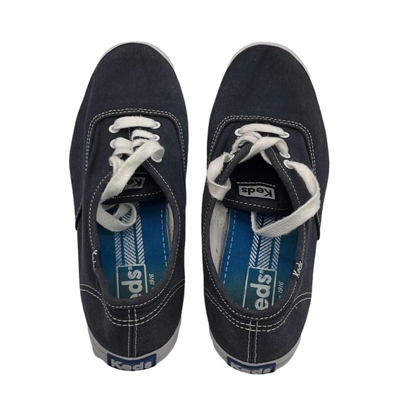 Keds Blue Champion Canvas Sneakers Size 7 Women's - Picture 4 of 8
